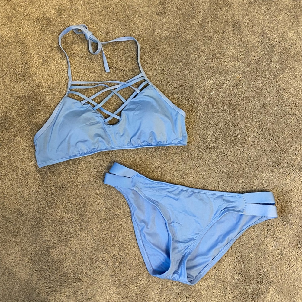 Mossimo blue bikini
